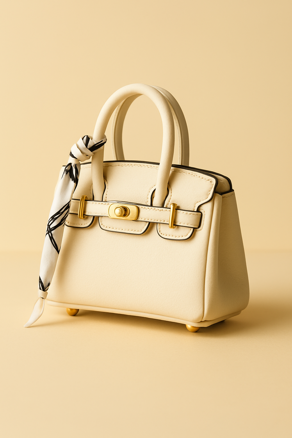 Mini Sac – Blanc Ivoire